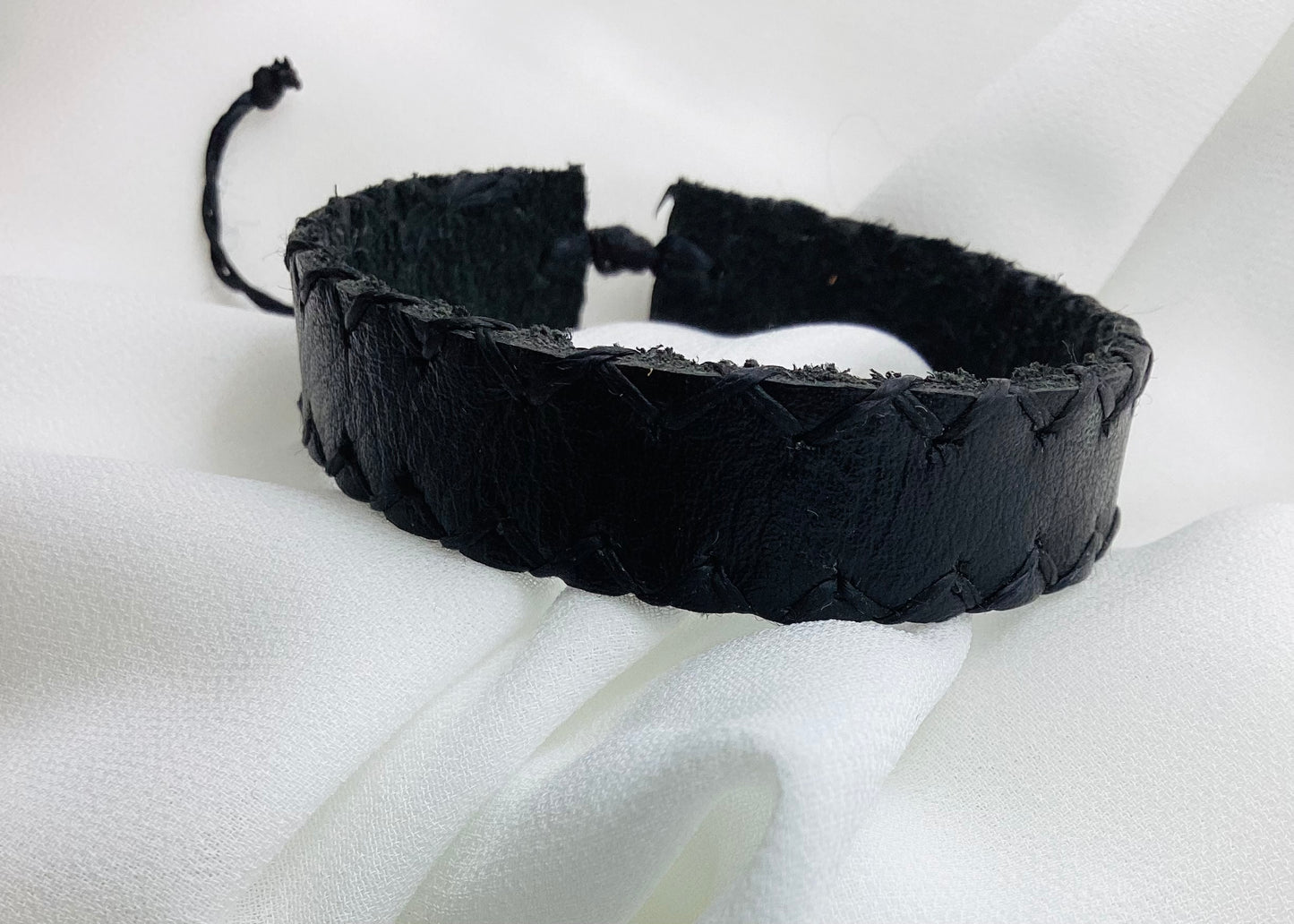 Handwoven Leather Bracelet