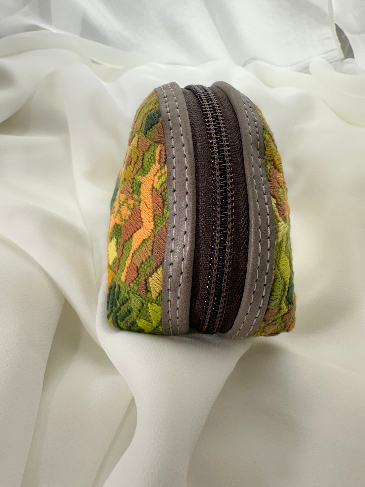 Handcrafted Guatemalan Coin Purse | Colorful Artisan Textile Zip Pouch