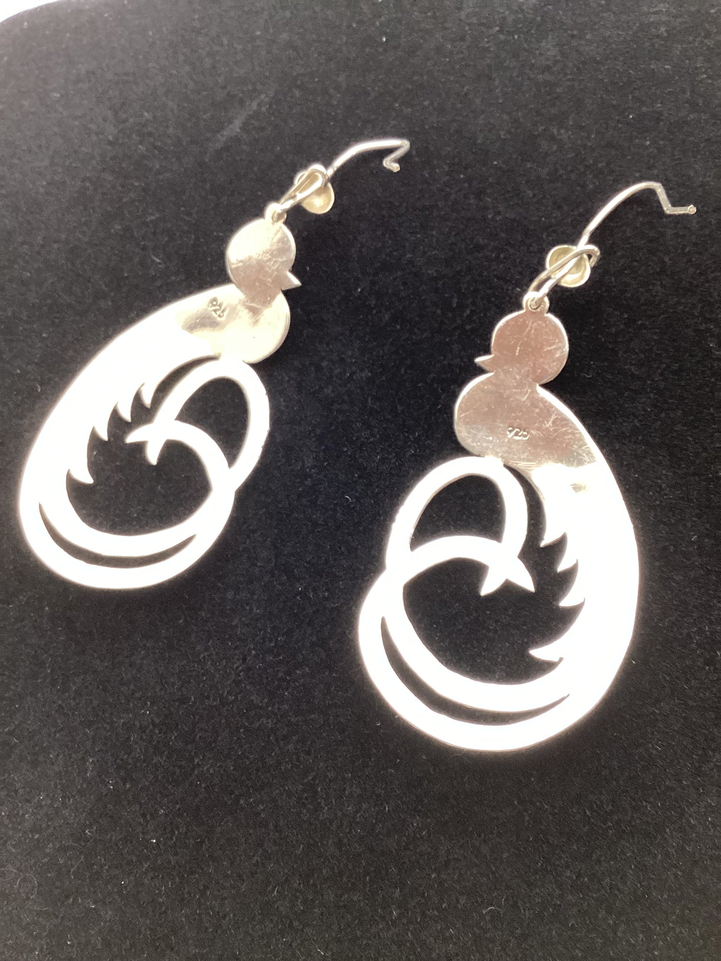 Quetzal Motif Earrings