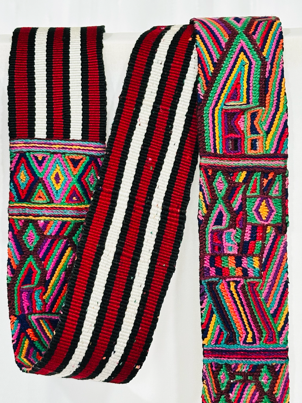 Handwoven Guatemalan Faja (Traditional Maya Belt)