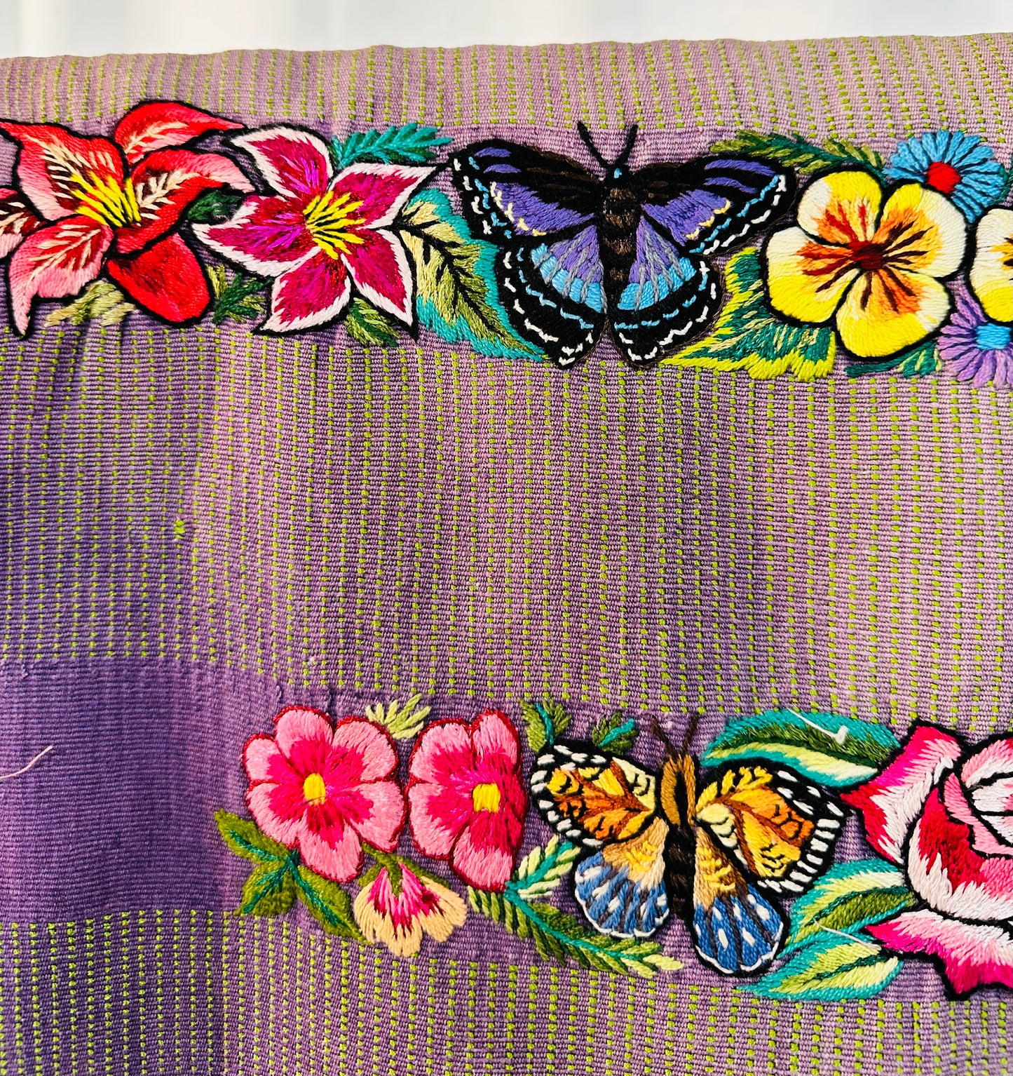 Vintage Handwoven Huipil from Santiago Atitlan, Guatemala