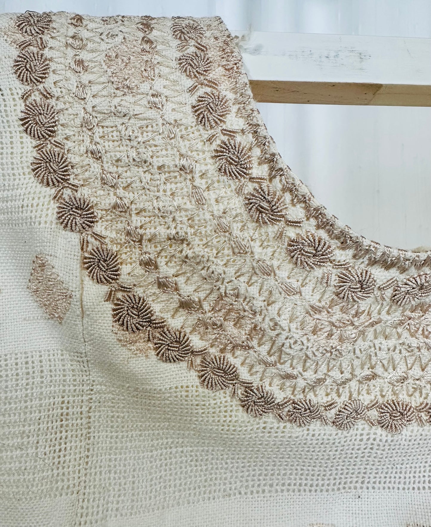 Vintage Handwoven Huipil from Coban, Alta Verapaz