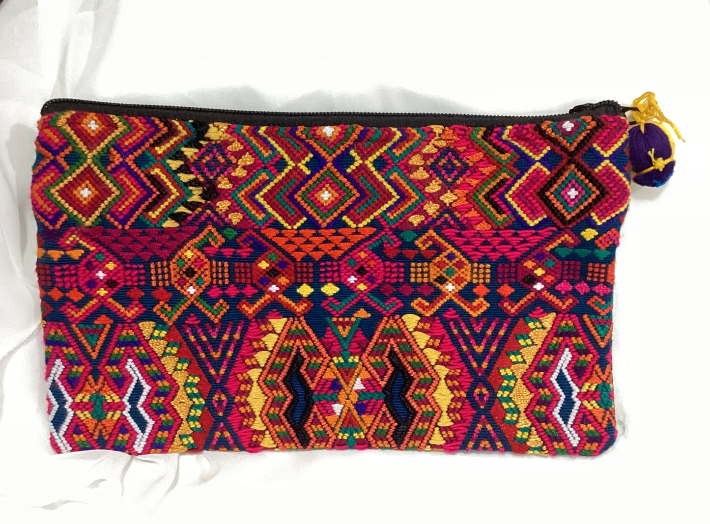 Handwoven Guatemalan Zipper Pouch