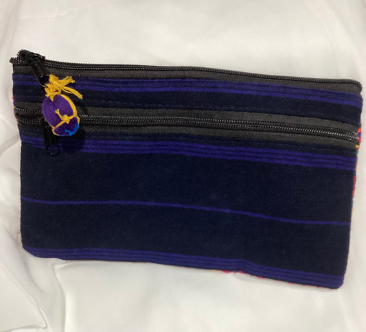 Handwoven Guatemalan Zipper Pouch