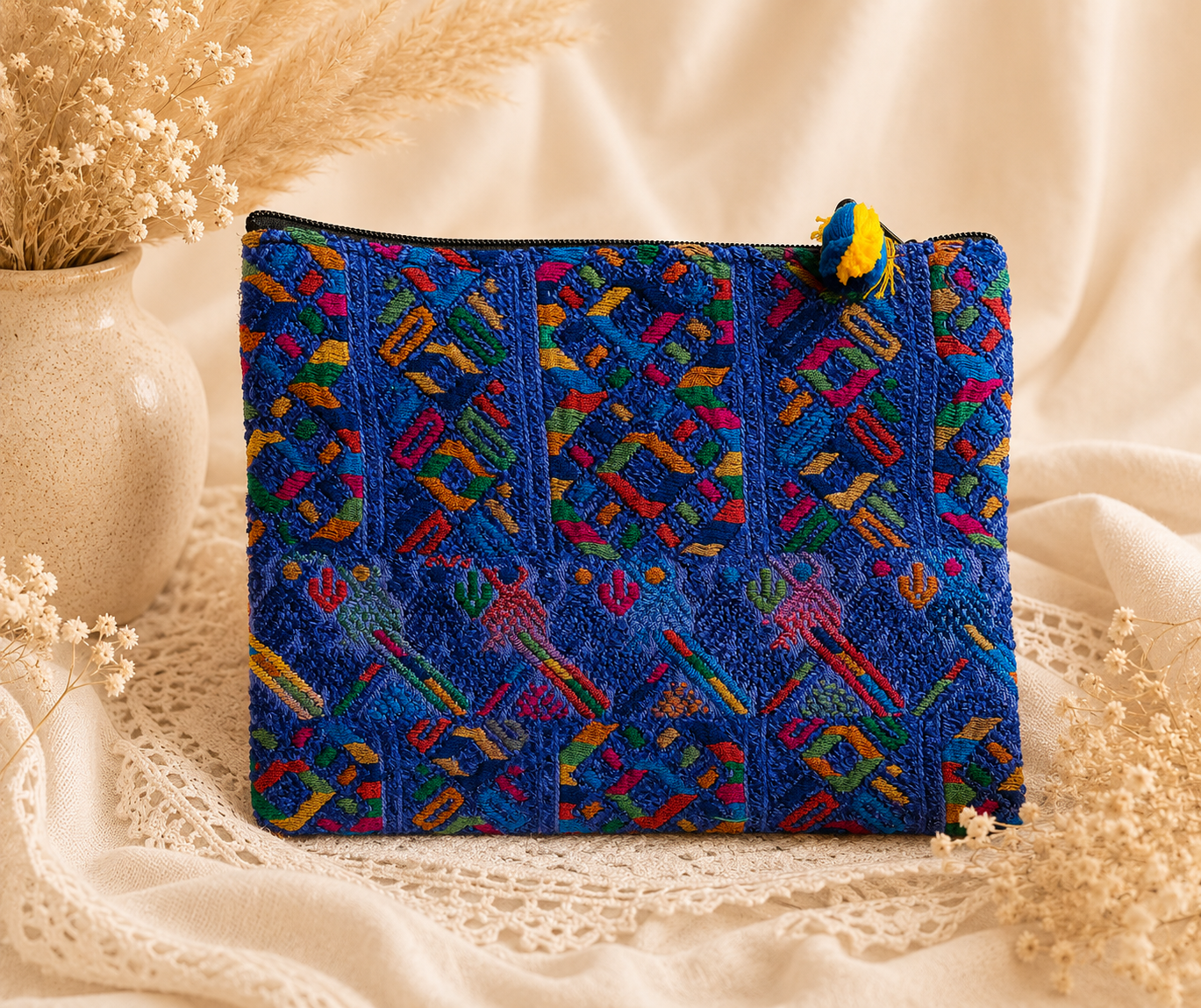 Handwoven Guatemalan Textile Pouch