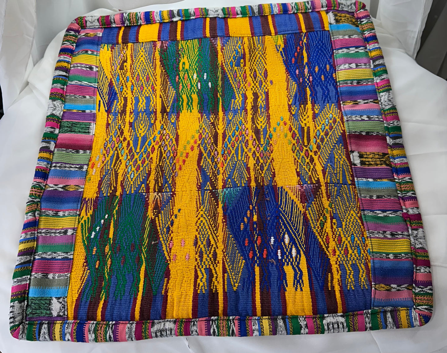 Handwoven Guatemalan Artisan Pillow Cover