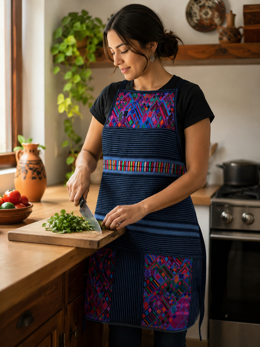 Chichicastenango Apron | El Quiche, Guatemala