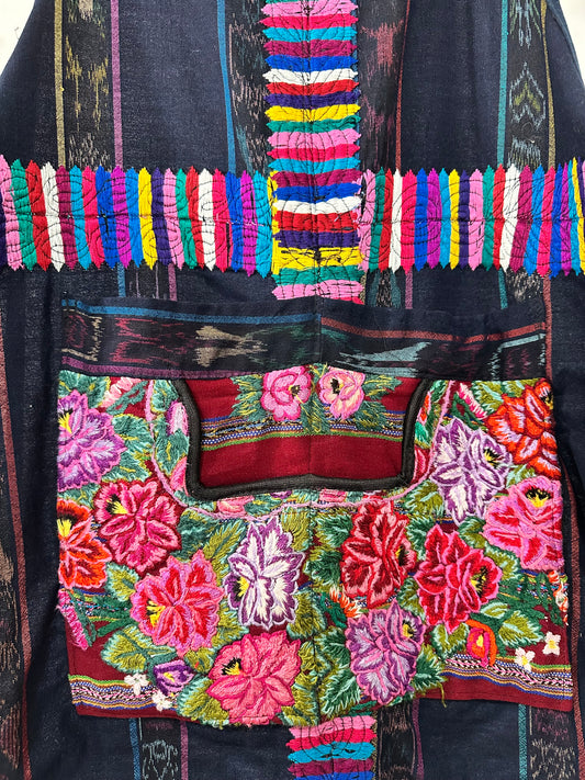 Apron #5 Floral Embroidery