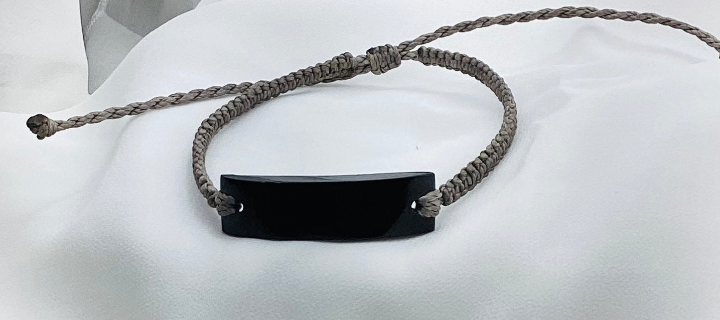 Black Jade Adjustable Bracelet