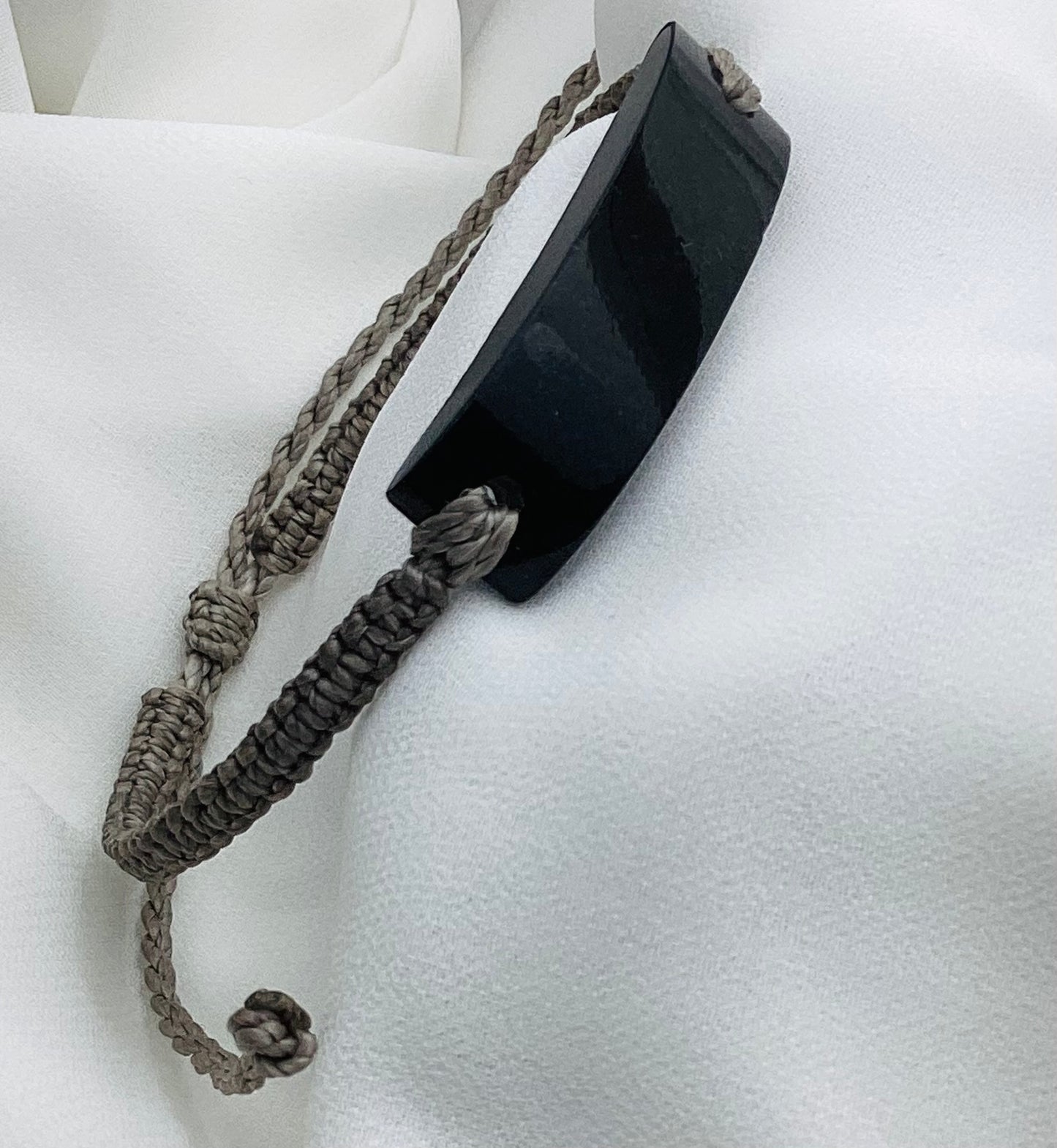 Black Jade Adjustable Bracelet