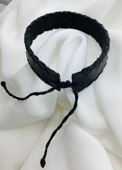Handwoven Leather Bracelet