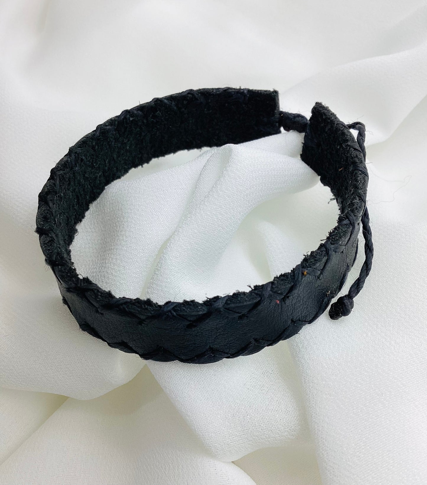 Handwoven Leather Bracelet