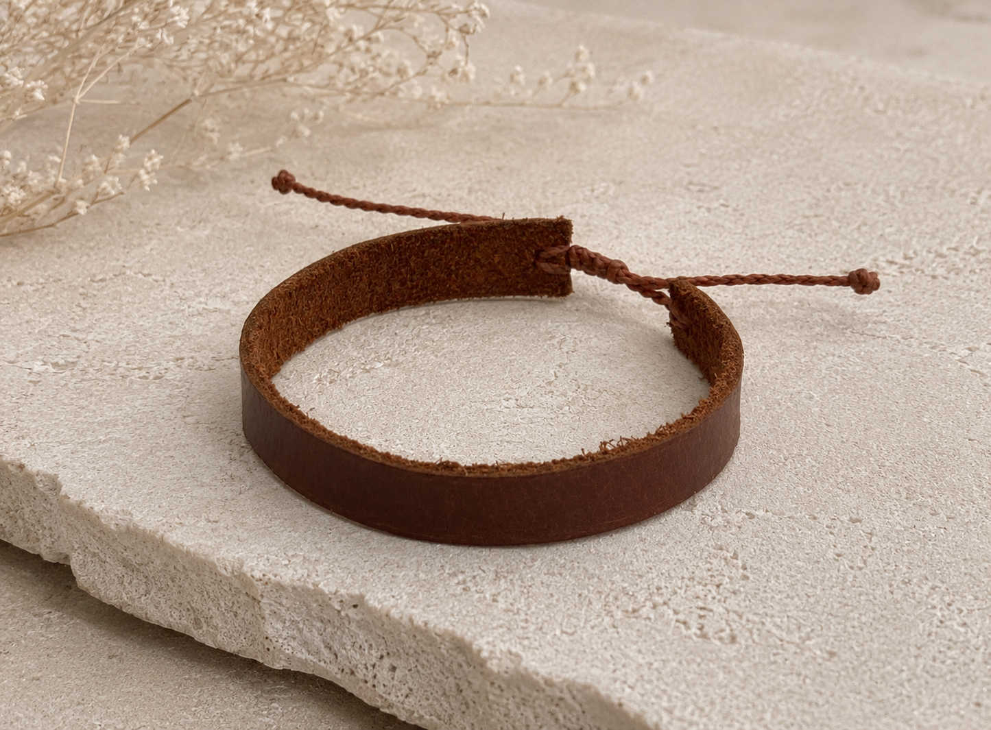 Leather Artisan Bracelet