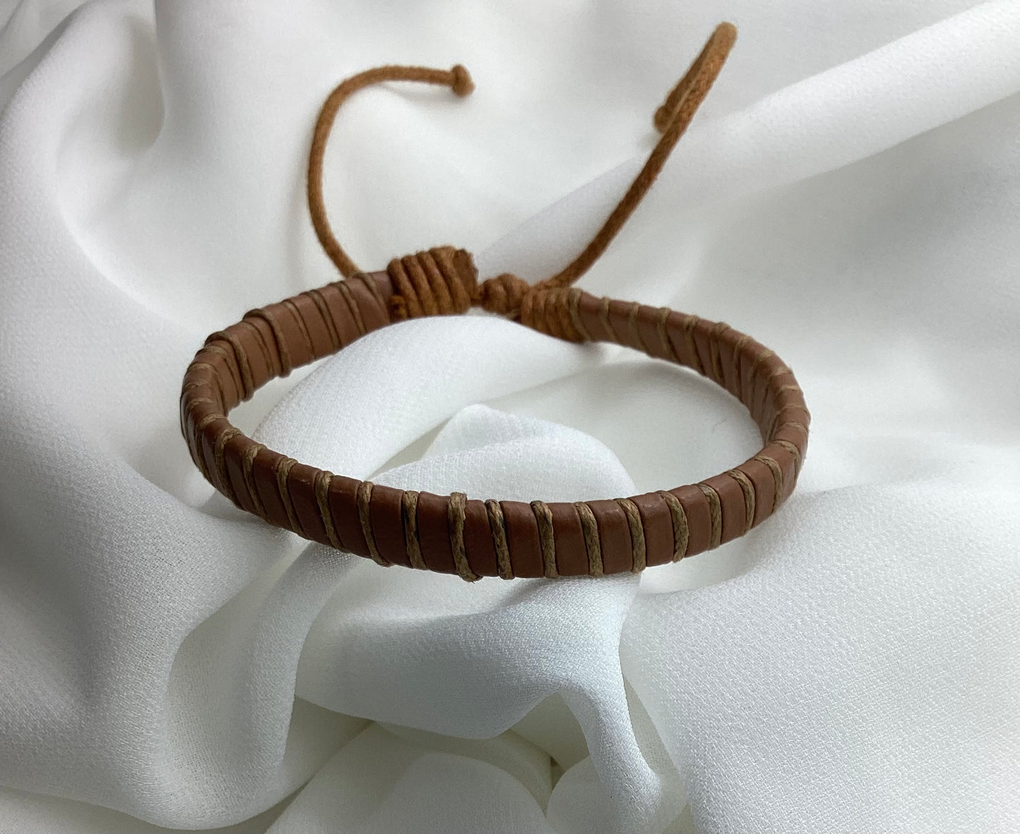 Wrapped Leather Bracelet