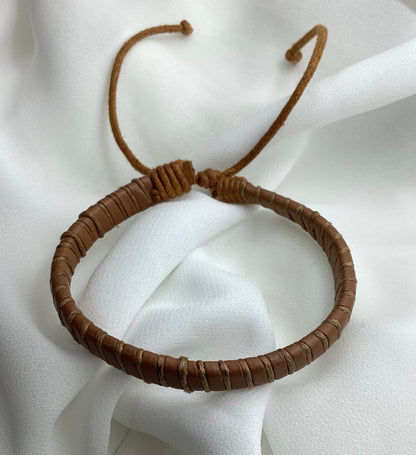 Wrapped Leather Bracelet
