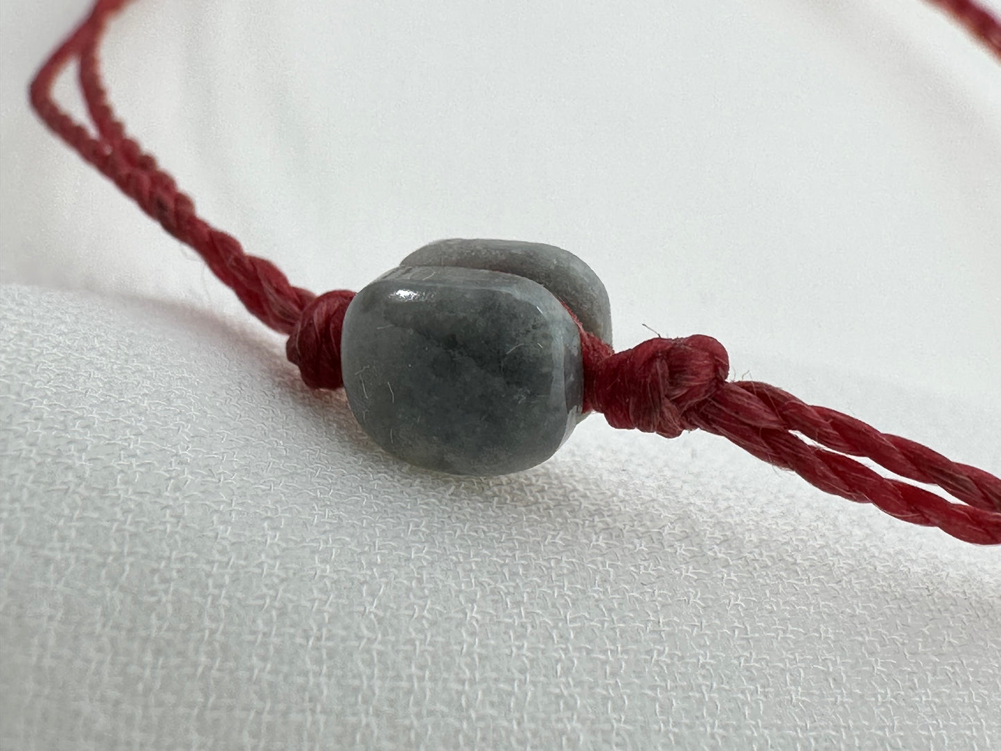 Dainty Guatemalan Green Jade Stacking Bracelet