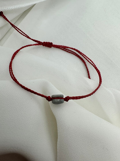 Dainty Guatemalan Green Jade Stacking Bracelet
