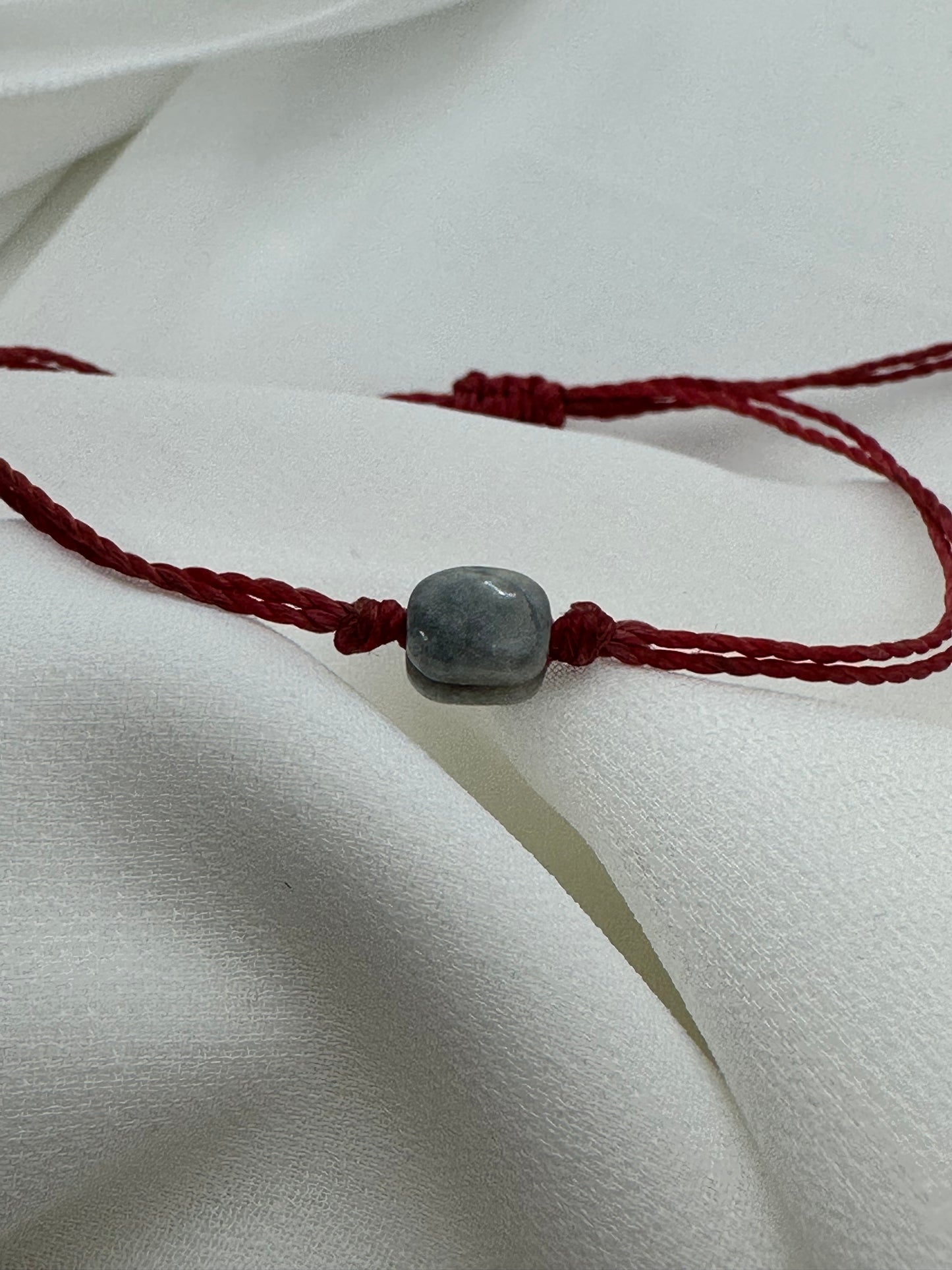 Dainty Guatemalan Green Jade Stacking Bracelet