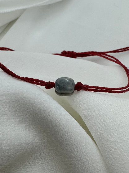 Dainty Guatemalan Green Jade Stacking Bracelet