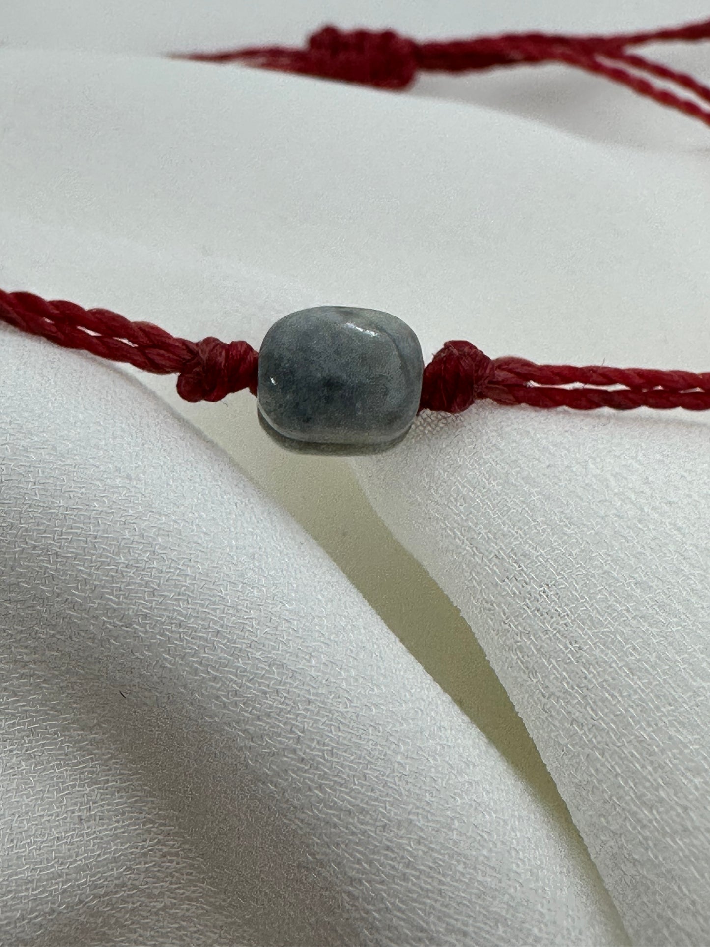 Dainty Guatemalan Green Jade Stacking Bracelet