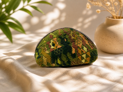 Handcrafted Guatemalan Coin Purse | Colorful Artisan Textile Zip Pouch