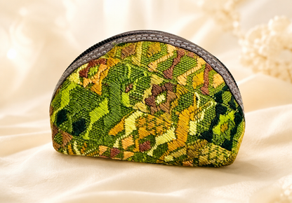Handcrafted Guatemalan Coin Purse | Colorful Artisan Textile Zip Pouch