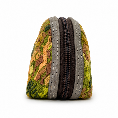 Handcrafted Guatemalan Coin Purse | Colorful Artisan Textile Zip Pouch