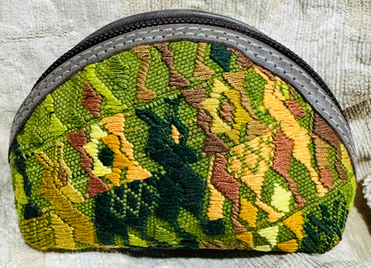 Handcrafted Guatemalan Coin Purse | Colorful Artisan Textile Zip Pouch