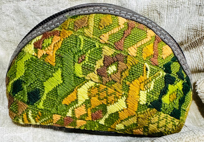 Handcrafted Guatemalan Coin Purse | Colorful Artisan Textile Zip Pouch