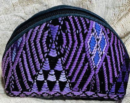 Handcrafted Guatemalan Coin Purse | Maya Textile Zip Pouch