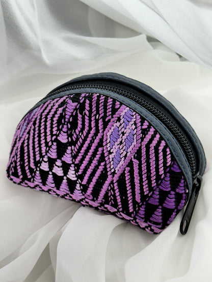 Handcrafted Guatemalan Coin Purse | Maya Textile Zip Pouch