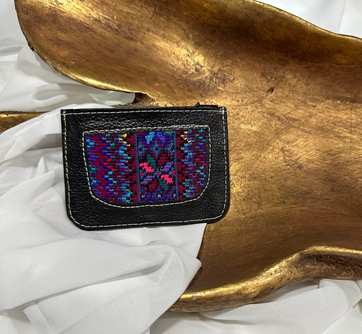 Card Holder #6 Handcrafted Leather Card Holder | Maya Textile Design
