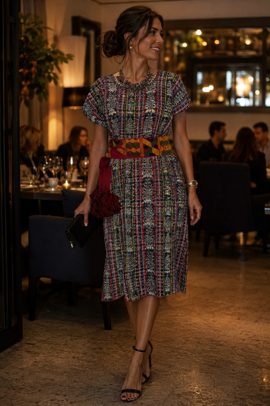 Guatemalan Handwoven Dress | Versatile Artisan Style