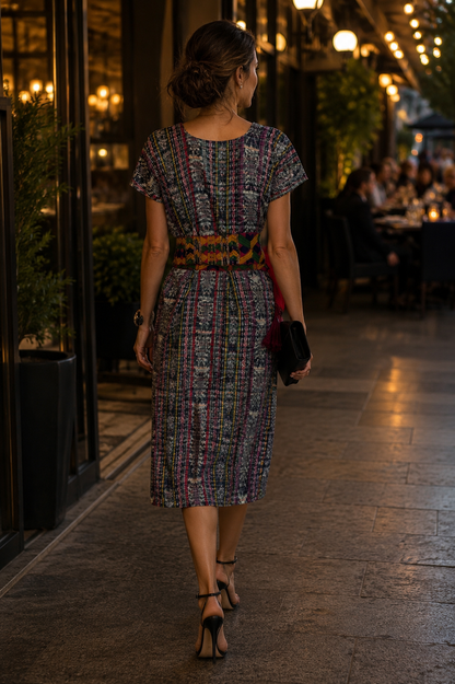 Guatemalan Handwoven Dress | Versatile Artisan Style
