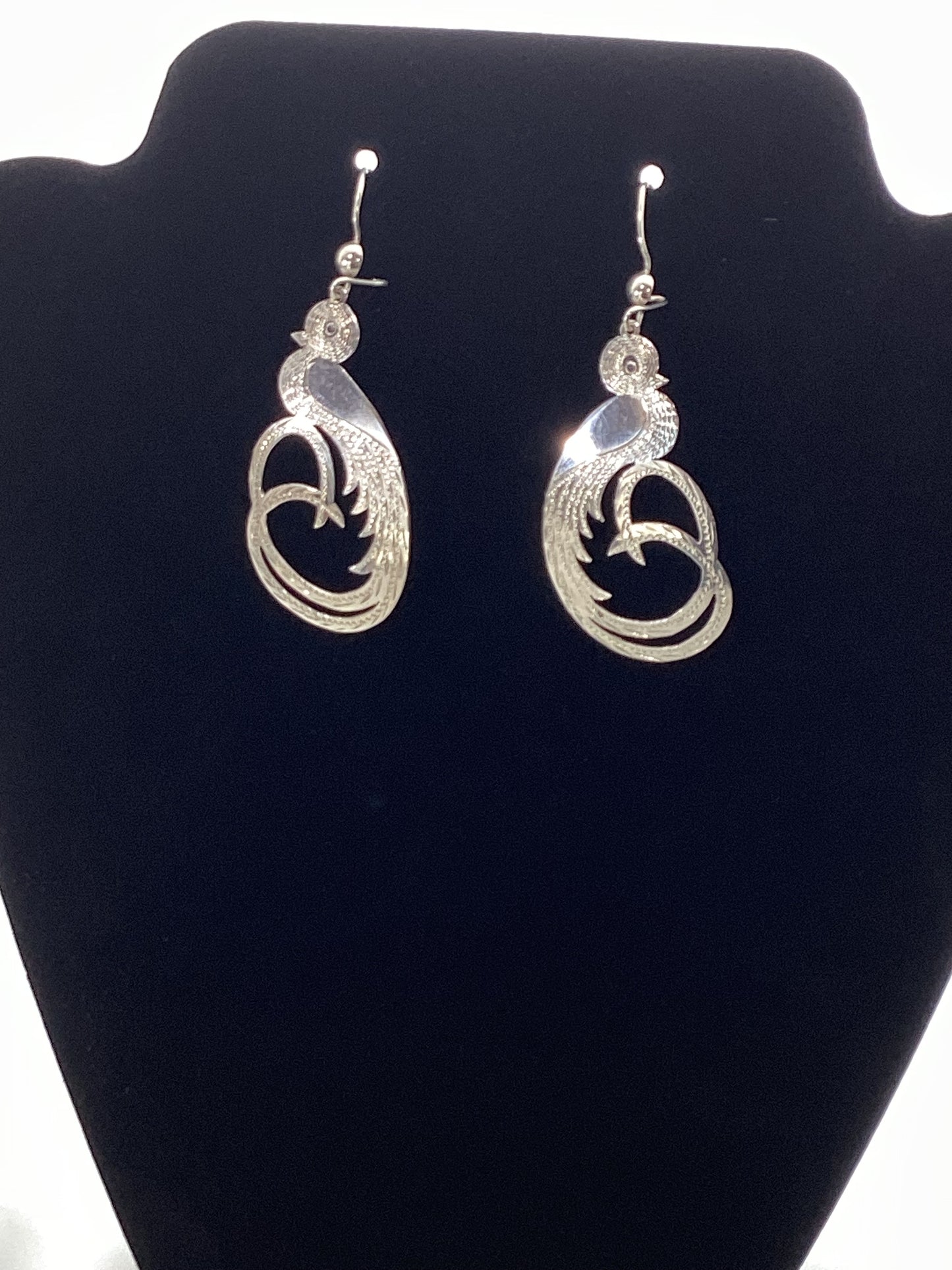 Quetzal Motif Earrings