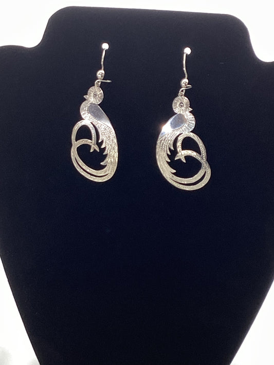 Quetzal Motif Earrings