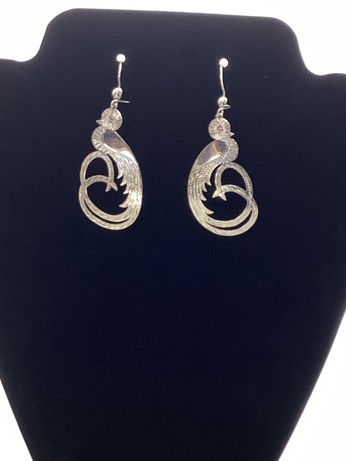 Quetzal Motif Earrings