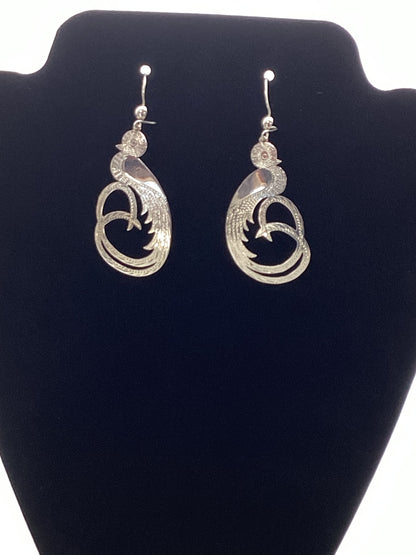 Quetzal Motif Earrings