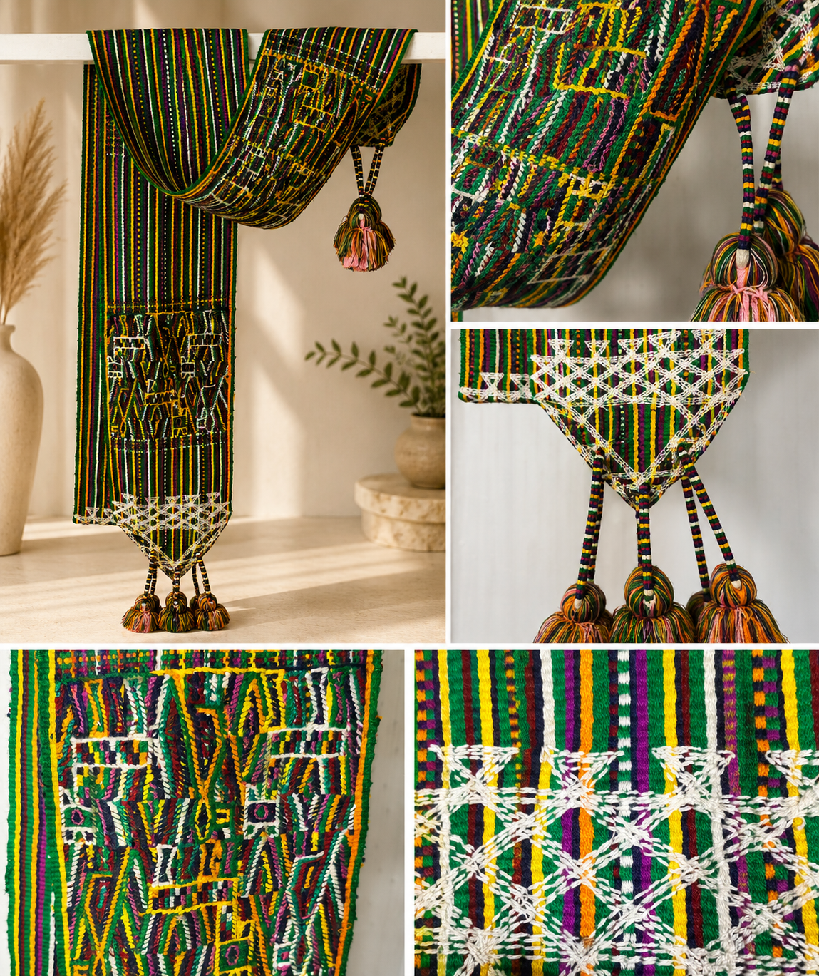 Vintage Guatemalan Handwoven Faja | Totonicapan Highlands