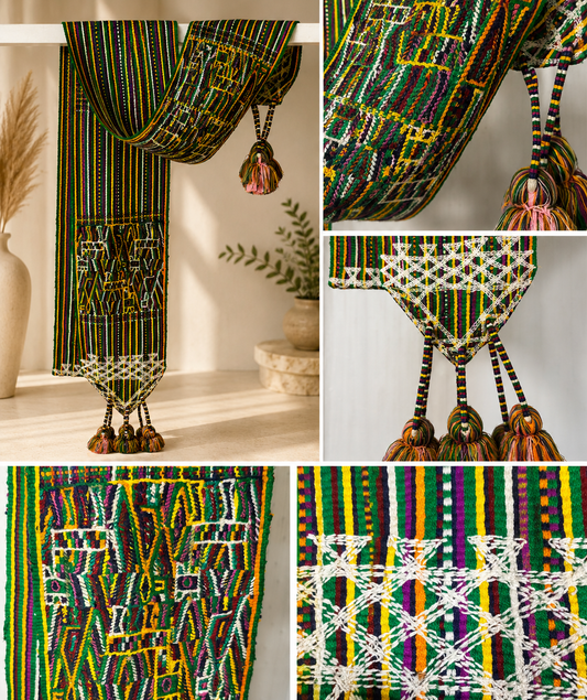 Vintage Guatemalan Handwoven Faja | Totonicapan Highlands