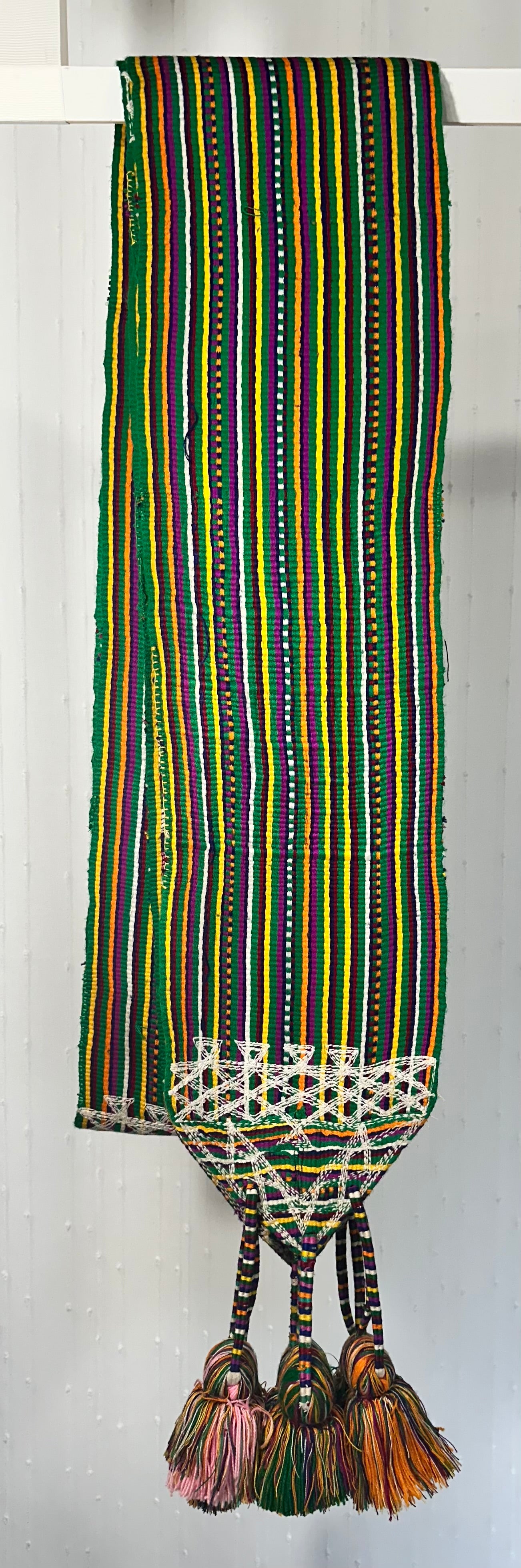 Vintage Guatemalan Handwoven Faja | Totonicapan Highlands