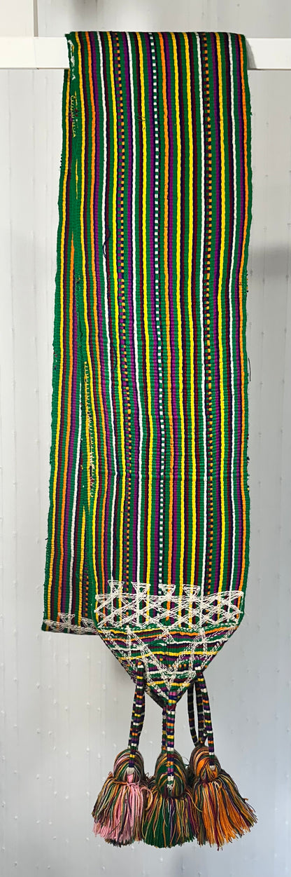 Vintage Guatemalan Handwoven Faja | Totonicapan Highlands