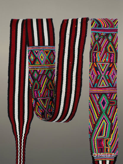 Handwoven Guatemalan Faja (Traditional Maya Belt)