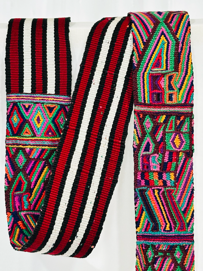 Handwoven Guatemalan Faja (Traditional Maya Belt)