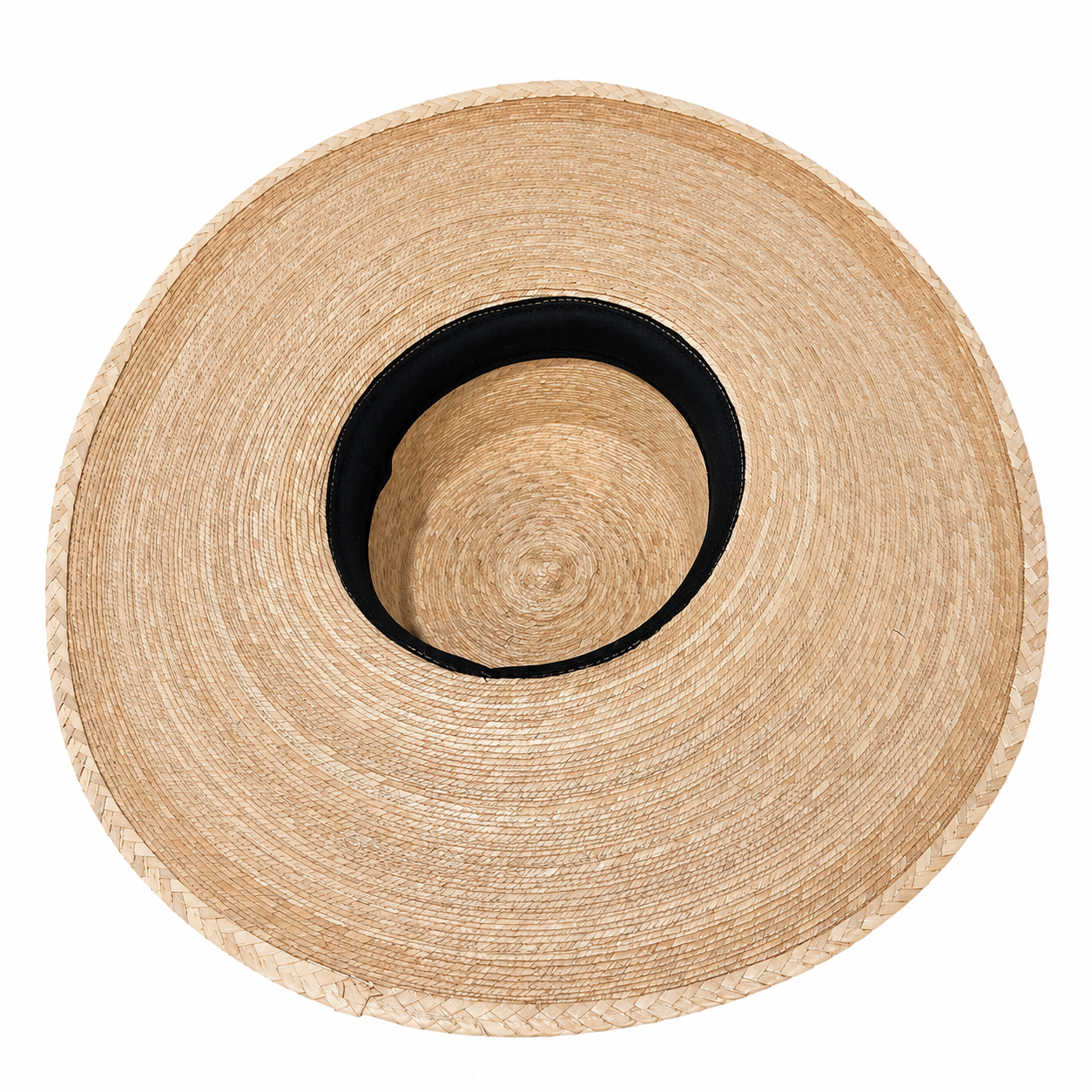 Classic Wide Brim Straw Hat | Minimalist Boho Luxe Sun Hat