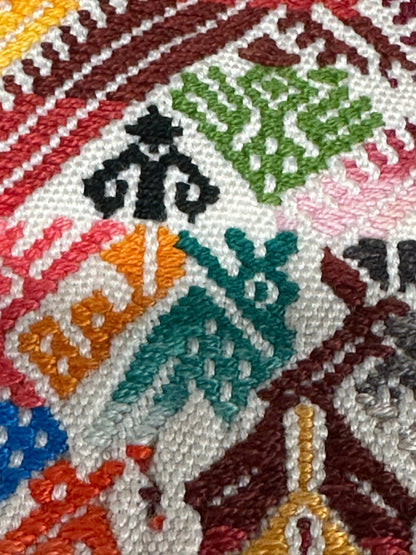 Maya Heritage Artisan Tote Bag | Handwoven Guatemalan Embroidery