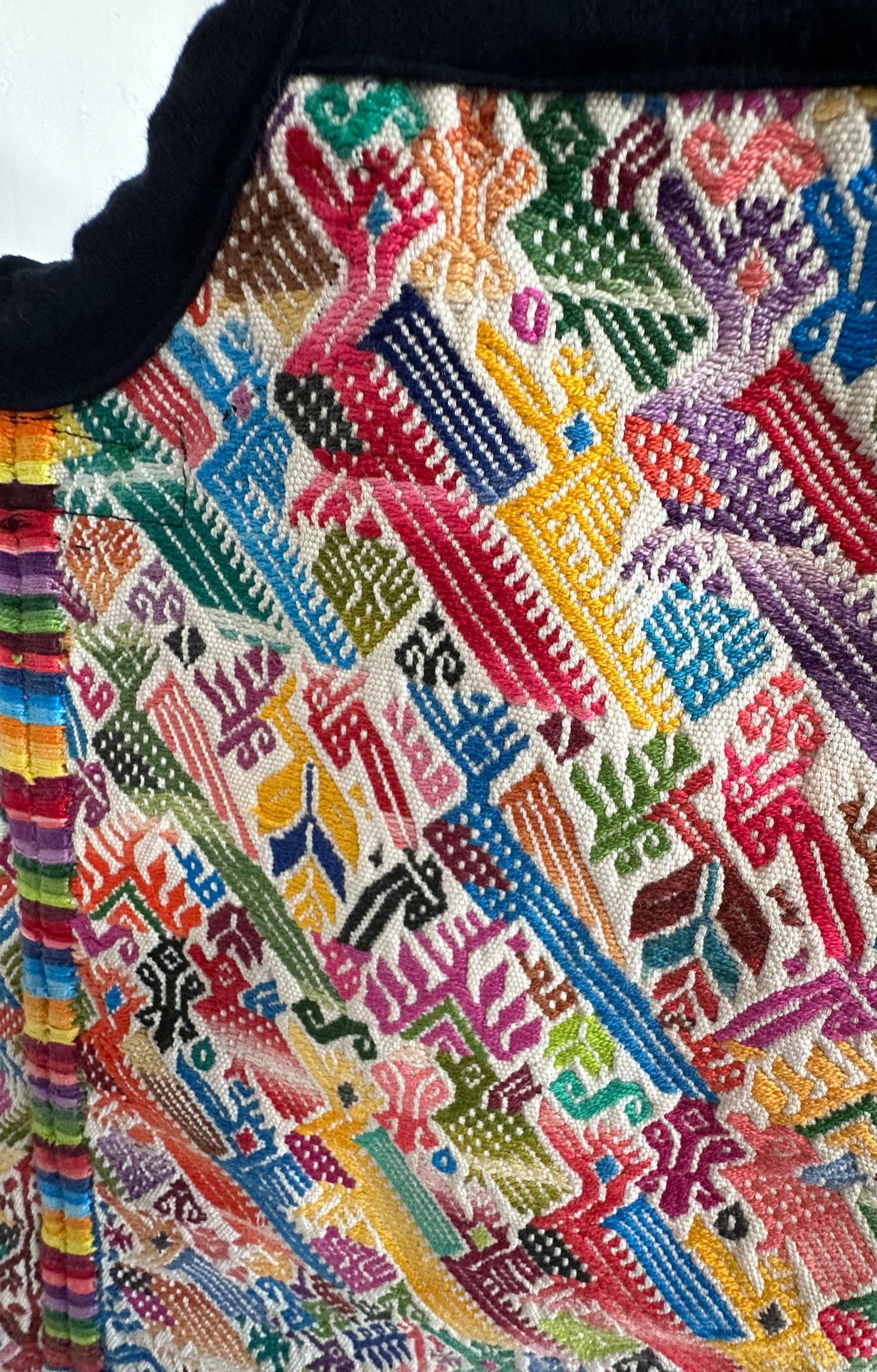 Maya Heritage Artisan Tote Bag | Handwoven Guatemalan Embroidery