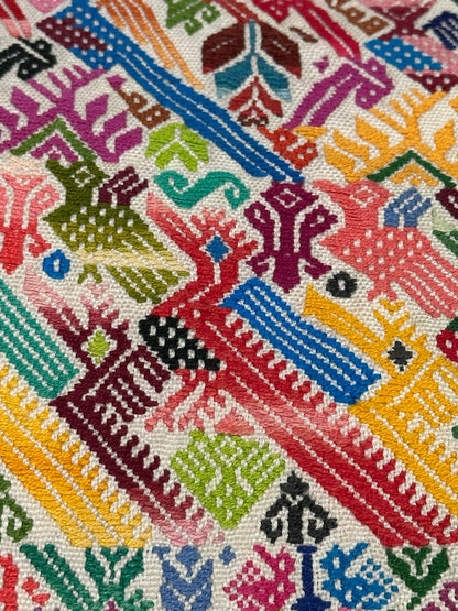 Maya Heritage Artisan Tote Bag | Handwoven Guatemalan Embroidery