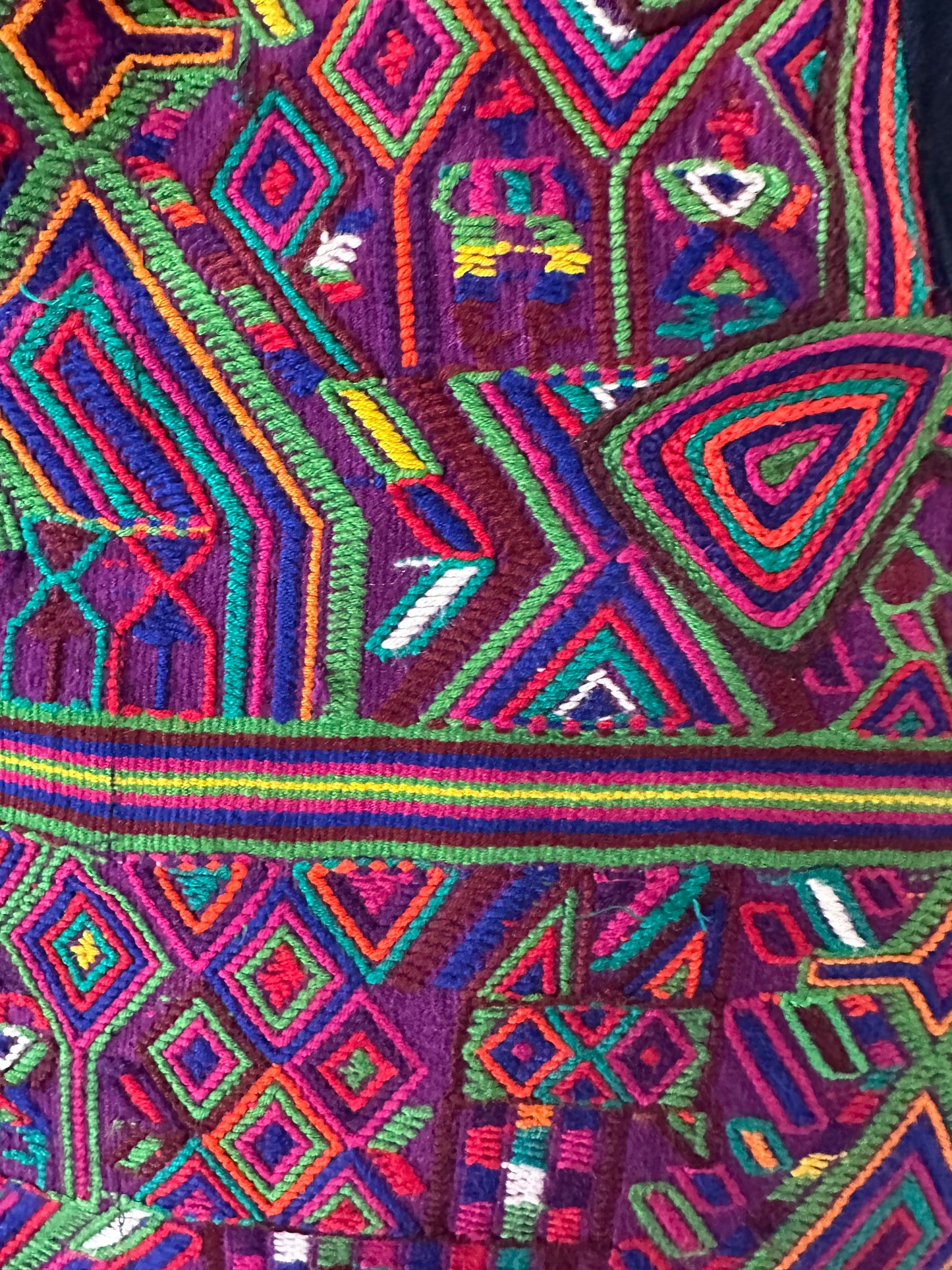 Handcrafted in Guatemala Huipil Tote Bag | Handcrafted Using a Vintage Huipil from Nebaj