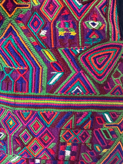 Handcrafted in Guatemala Huipil Tote Bag | Handcrafted Using a Vintage Huipil from Nebaj